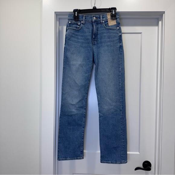 Madewell 90s Straight Jean NWT - Picture 1 of 7